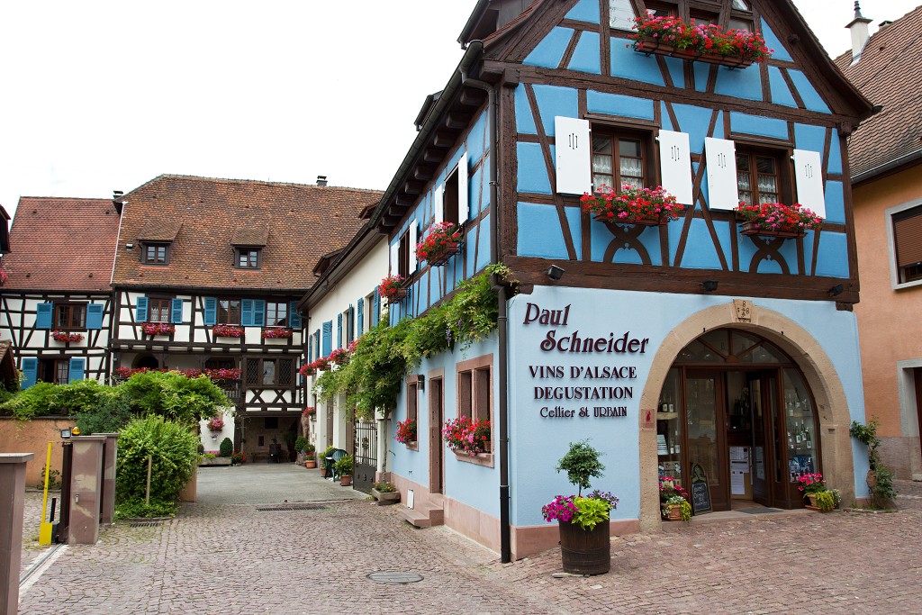eguisheim elzas vogezen hdr france frankrijk vosges Egisheim kapel van Saint-Leon-IX Notre-Dame de Pitie